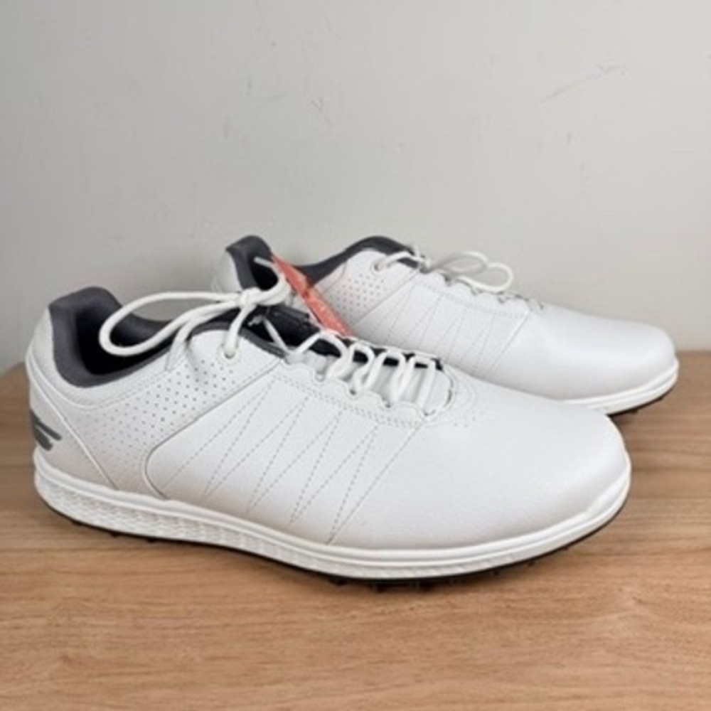 Skechers Men's Pivot Golf Shoes Sz 8.5 Extra Wide White Go Golf Gen 5 Cushioning